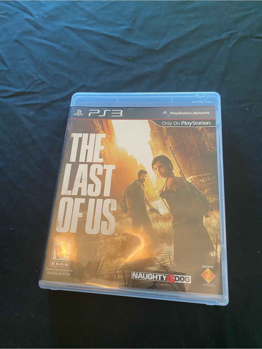 The Last of Us (PS3) Video Game - Naughty Dog - Orange/Black Cover